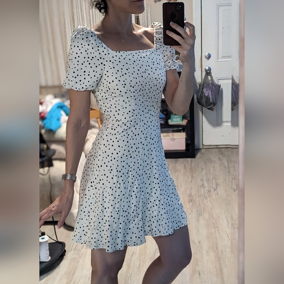 LOFT Dresses & Skirts - Brand new with tags Loft polkadot dalmatian dress